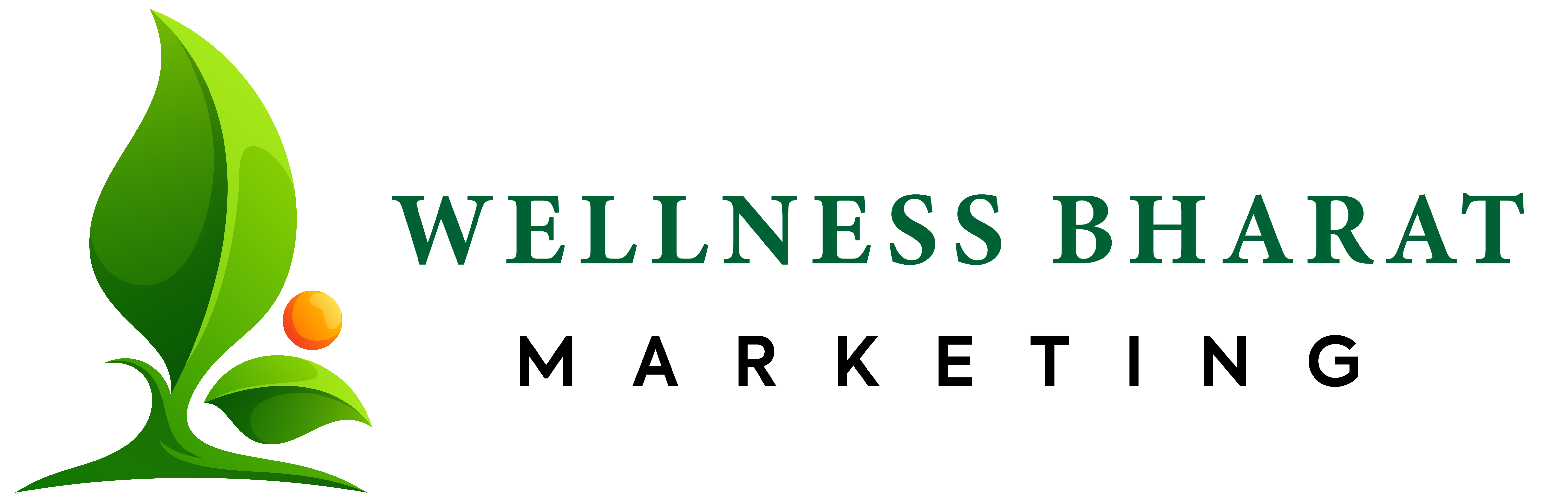 Wellness logo with a simple and clean modern Vector Image